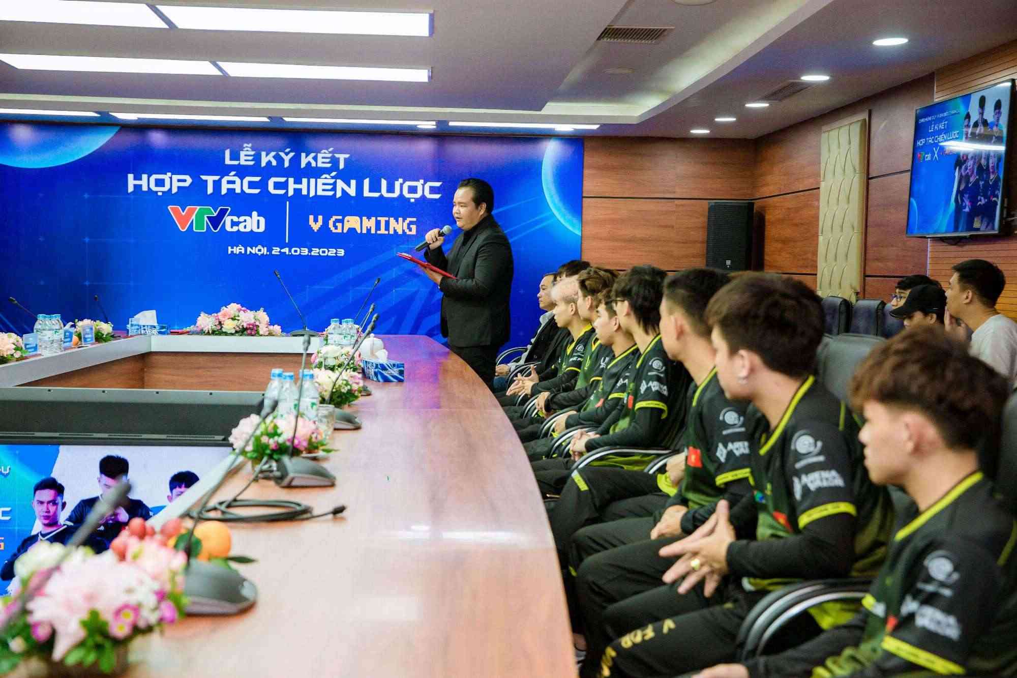 VTVcab hợp tác với V Gaming cùng thúc đẩy phát triển eSports Việt Nam